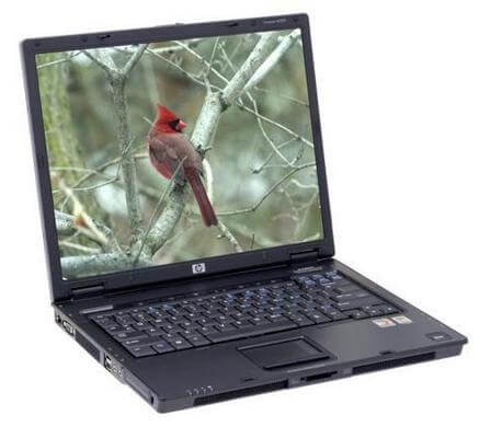 На ноутбуке HP Compaq nx6325 мигает экран